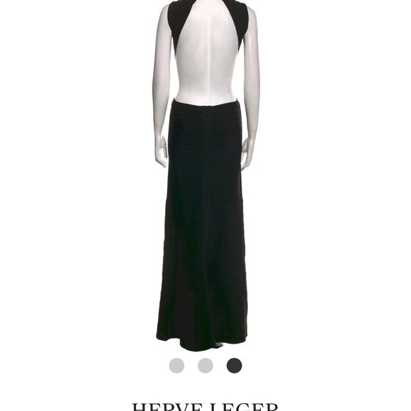 Herve Leger Scoop Neck backless dress - Picture 2 of 4